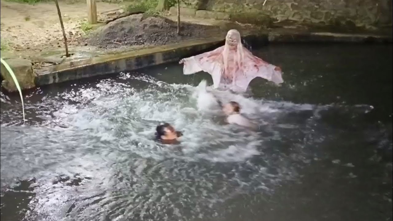 Kompilasi Prank Sungai Angker Terbaik || Funnie Ghost Prank Indonesia