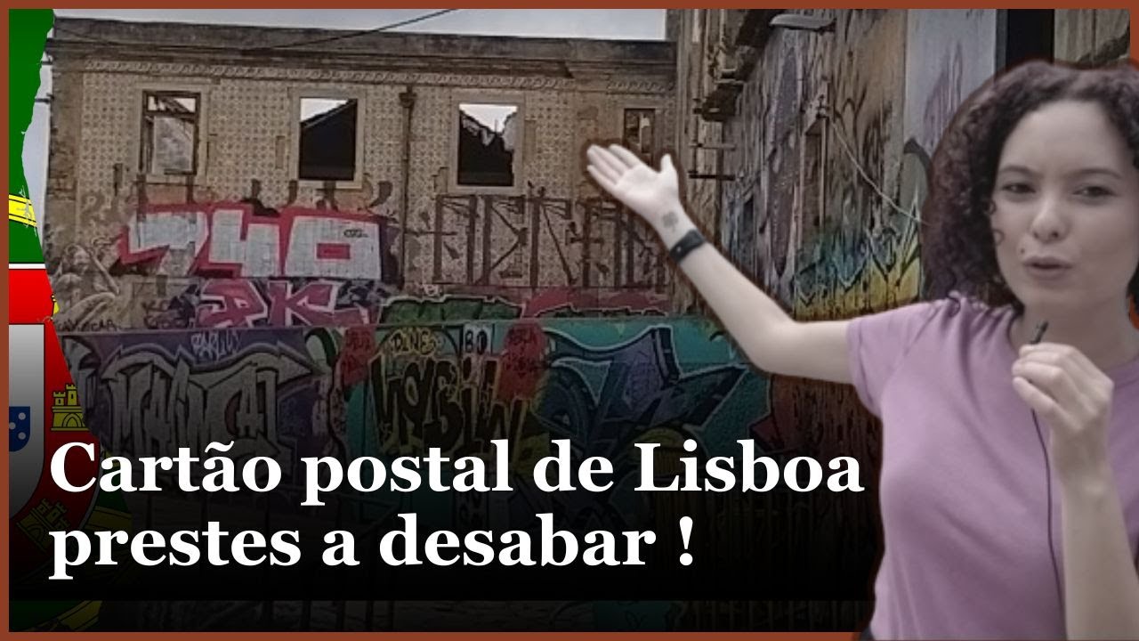 CAIS DO GINJAL INTERDITADO ⚠️ PRESTES A DESABAR CARTÃO POSTAL DE LISBOA, Cacilhas