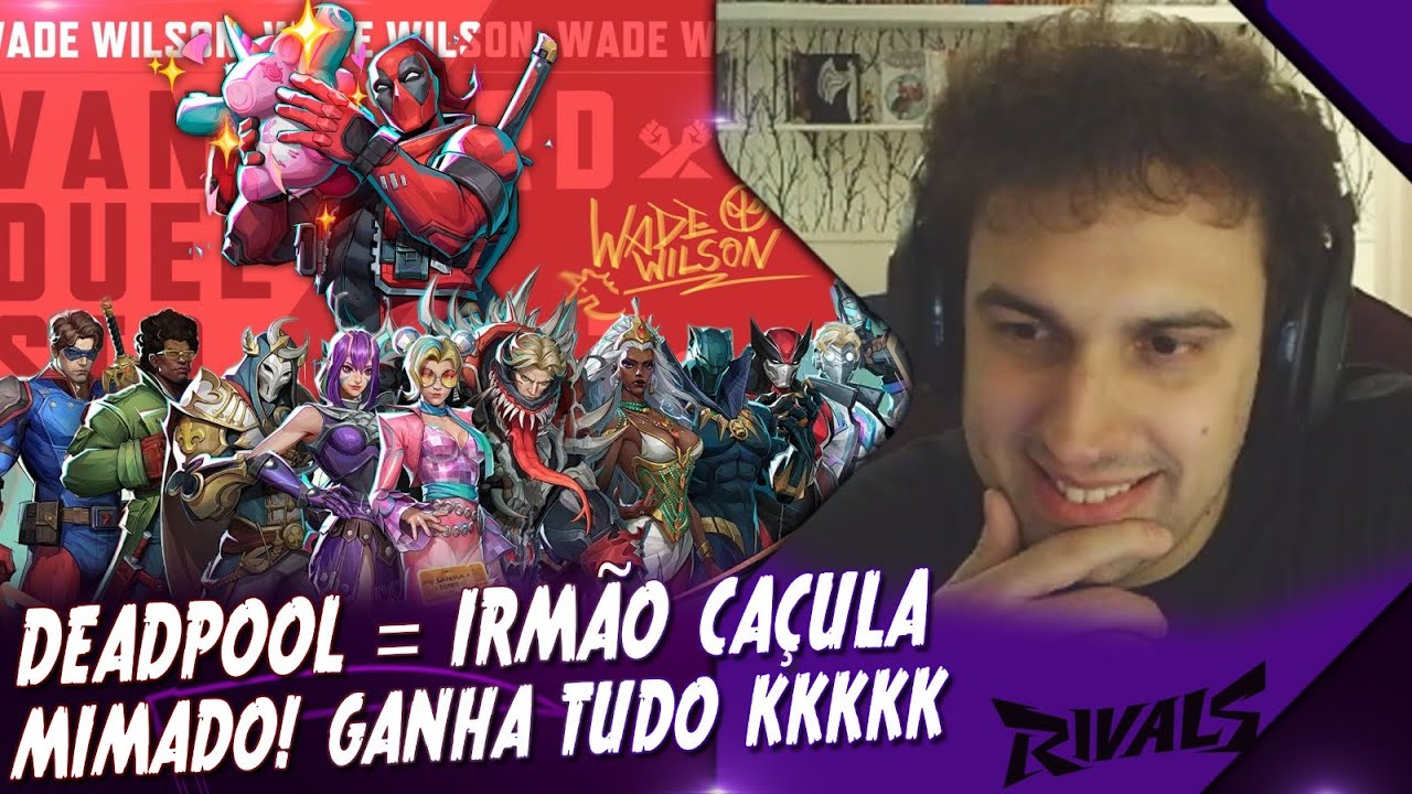 Testando o Deadpool no Marvel Rivals! (+Skins!)