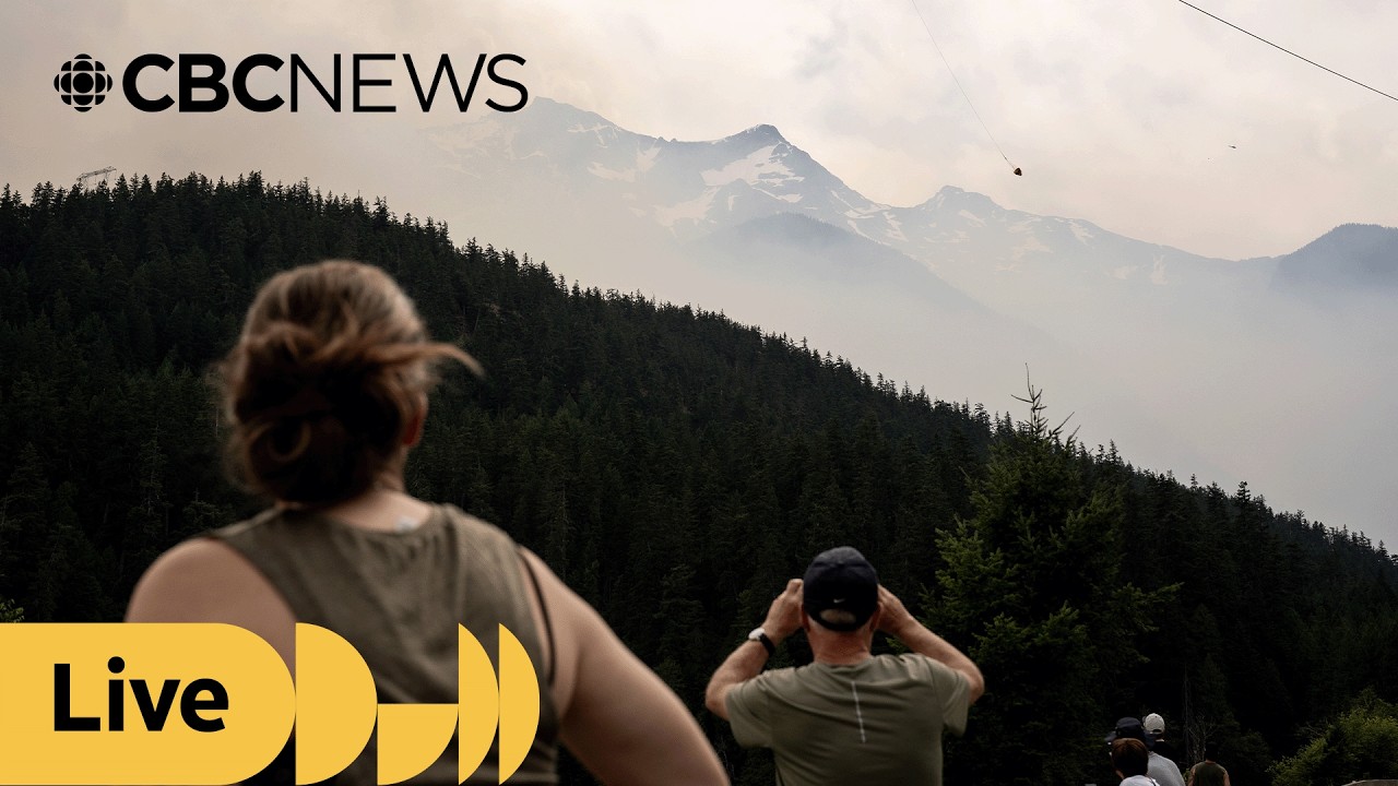 B.C. officials give update on wildfire and drought situation in the province