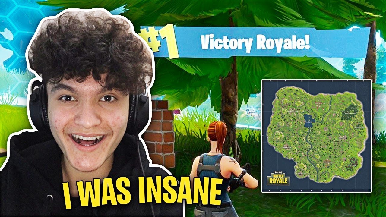 Reacting to my *FIRST* Fortnite Win (Season 2)