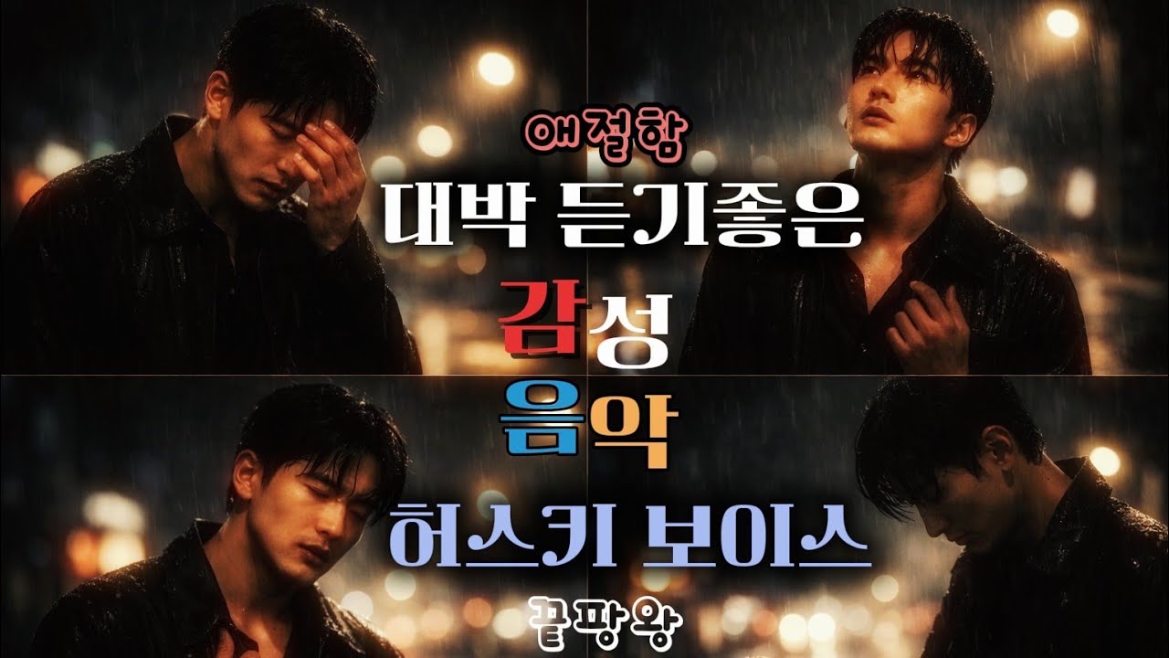 대박 듣기좋은 감성음악 모음#감성음악#허스키보이스#이별노래#슬픈노래