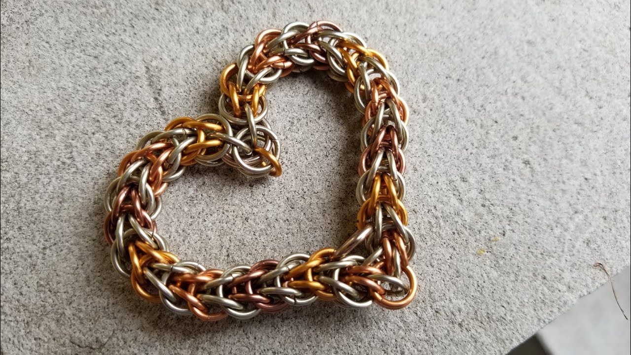 DIY Chainmaille Heart