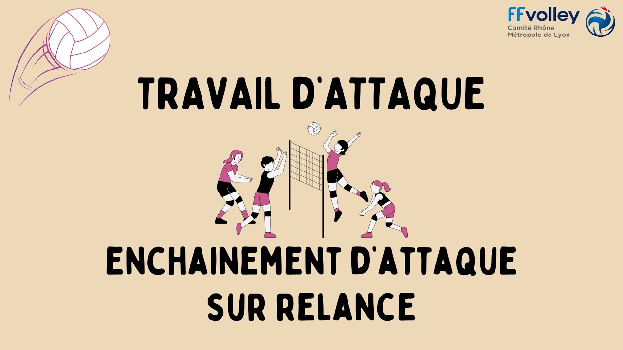 Enchainement d'attaque sur relance