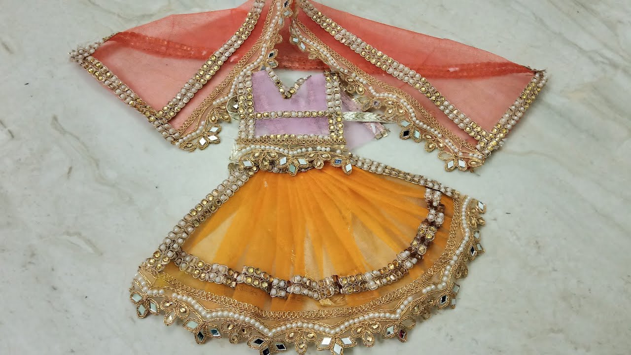 Navratri Special Heavy lehanga Choli Chunri For Mata Rani | CraftLas