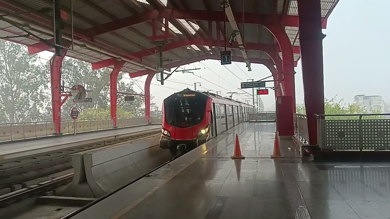 Lucknow metro Grand entry video।।