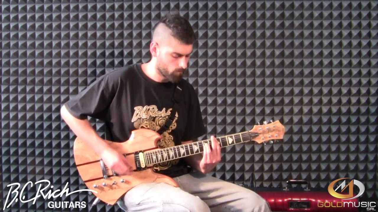 B.C. RICH MOCKINGBIRD EXOTIC CLASSIC DEMO BY MARCO VITALI