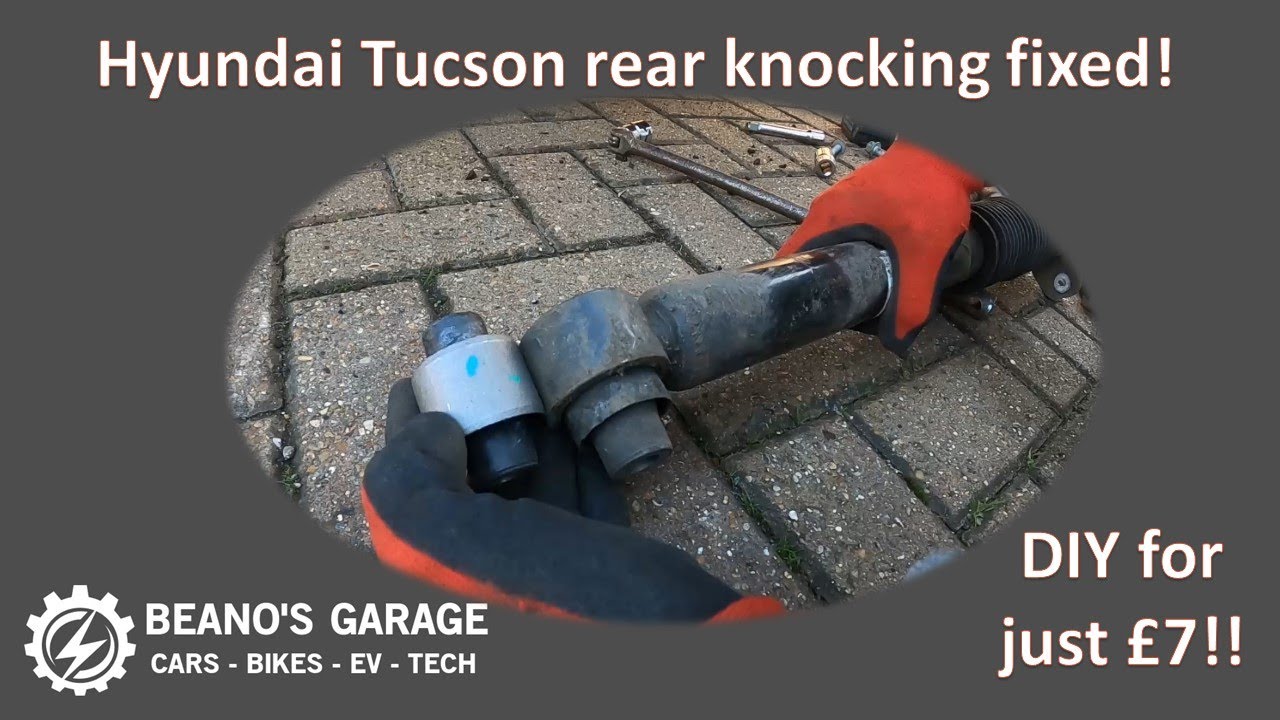 DIY Rear Strut Lower Bush Replacement  on 2016 Hyundai Tucson