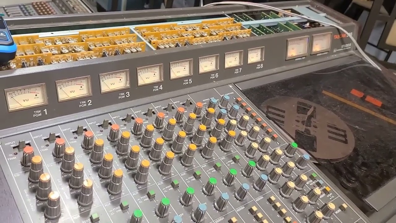 Калибровка уровня выходного сигнала TASCAM 388 + калибровочная лента для самостоятельной калибров...