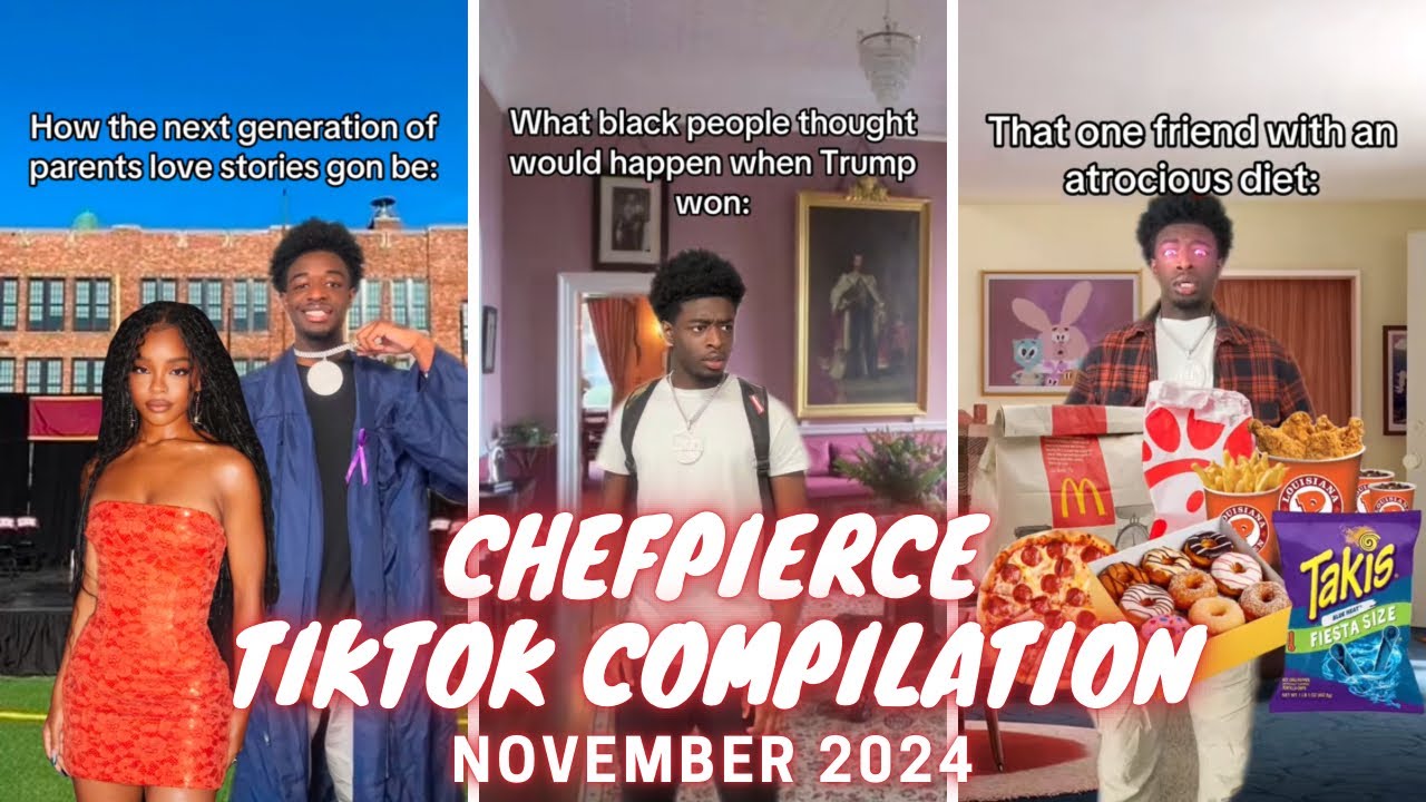 Подборка ChefPierce TikTok за ноябрь 2024 г.