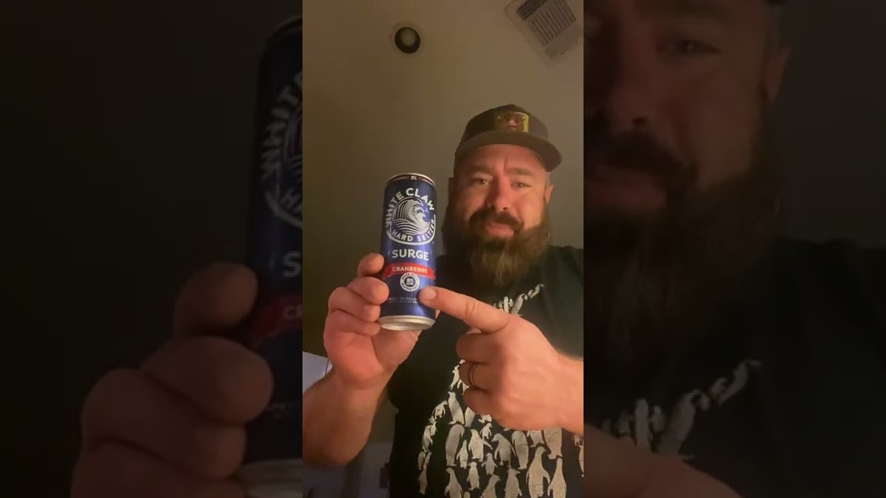 Drunk in the morning with White Claw Surge