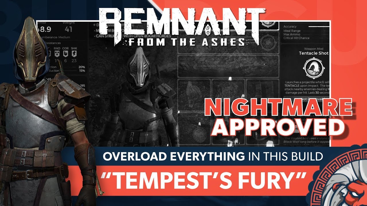Tempest's Fury - Solo Nightmare Elemental Build | Remnant: From the Ashes