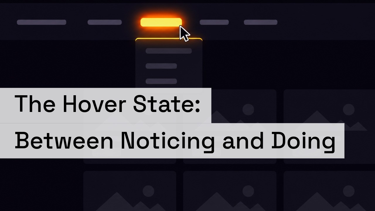 Hovering Over a Button: How It Started, and How Touch Broke It