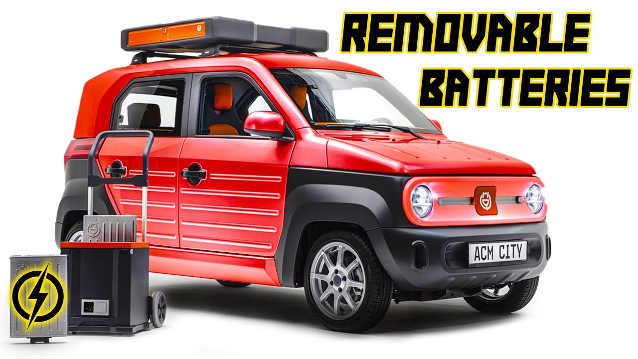 Modern Electric Cars Featuring Removable Battery Packs (Review of Fast-Swap Stations)