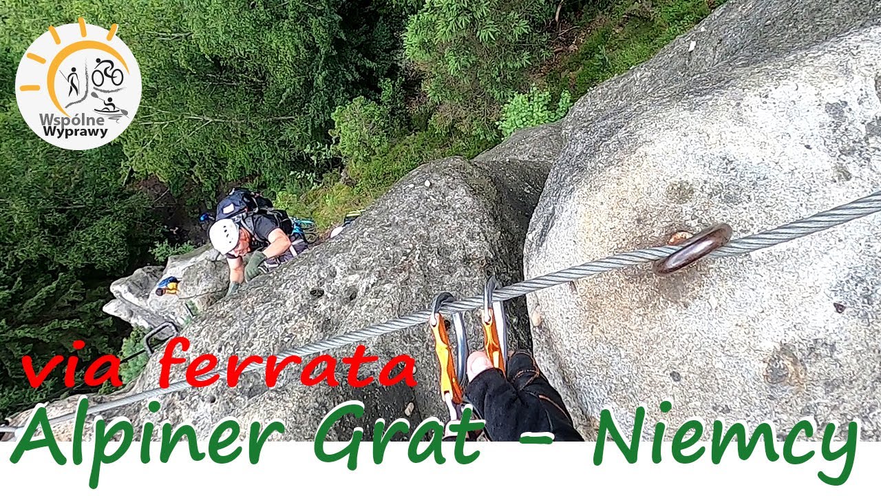 Via ferrata Alpiner Grat: Niemcy - Oybin [SUB ENG]