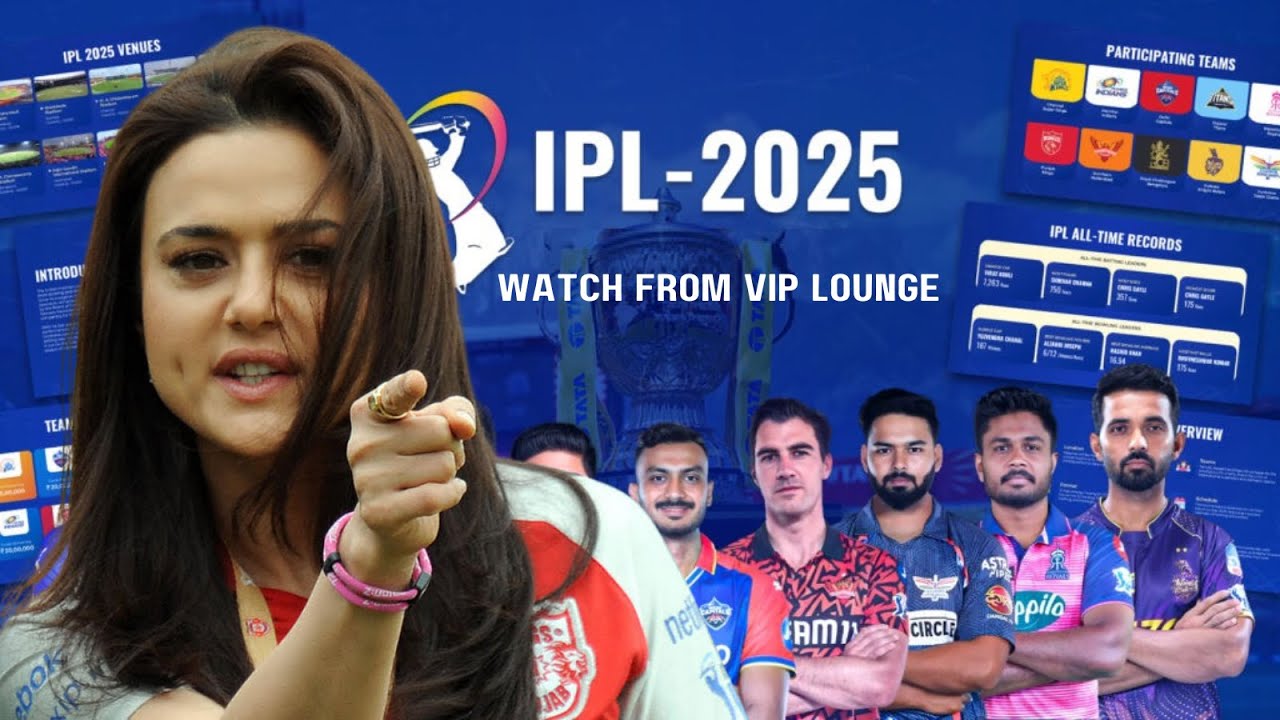 Rare View Inside IPL 2025’s VIP Lounge | Preity Zinta Unlimited Food & Match Vibes | #IPL #Travel