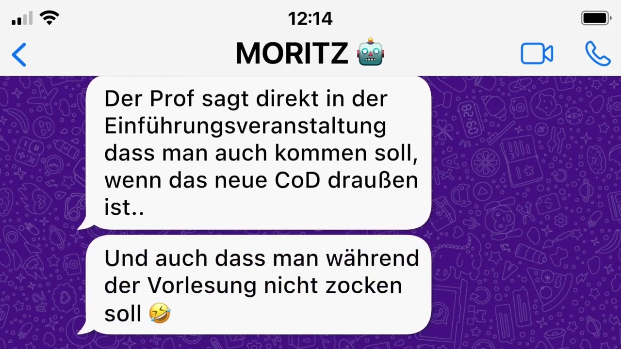 40 VERSAUTE und LUSTIGE WhatsApp CHATS von SCH&Atilde;  LERN!