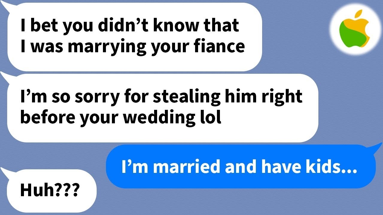 【Apple】 The woman who stole my boyfriend in high school invited me to her wedding...