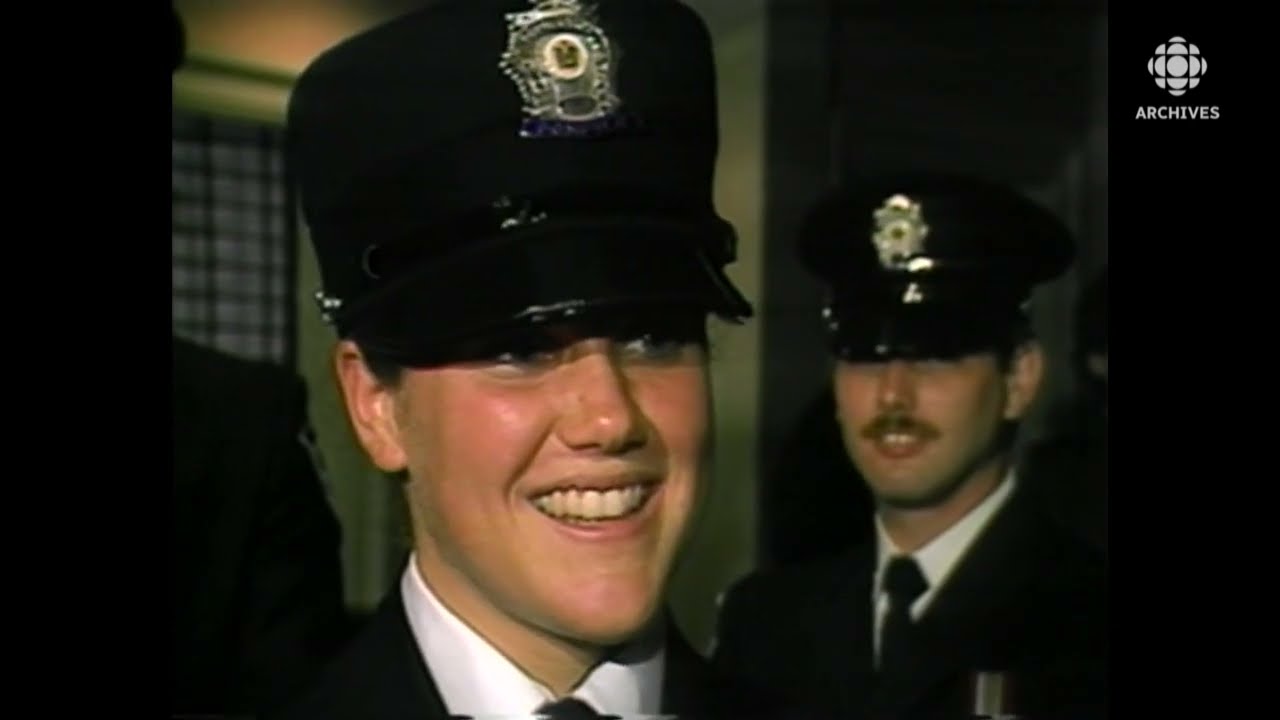 En 1986, la première femme pompier diplômée au Québec