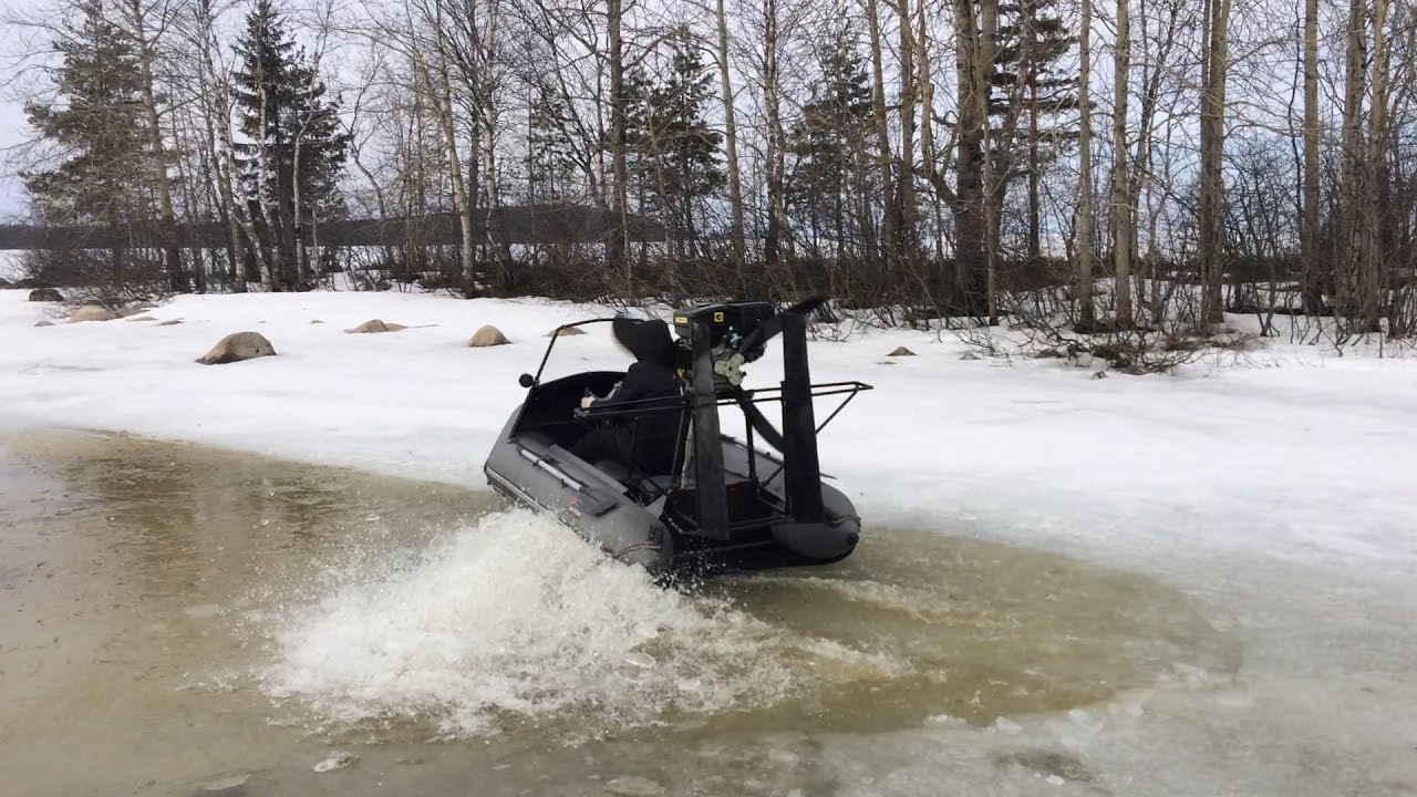 Аэролодка на базе HUNTERBOAT 320 своими руками. Фильм 2.