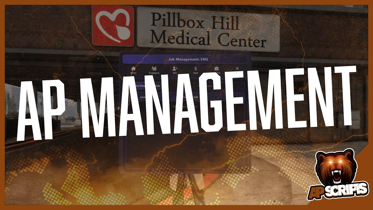 FiveM Management Script [ESX, QBCore] | AP Scripts