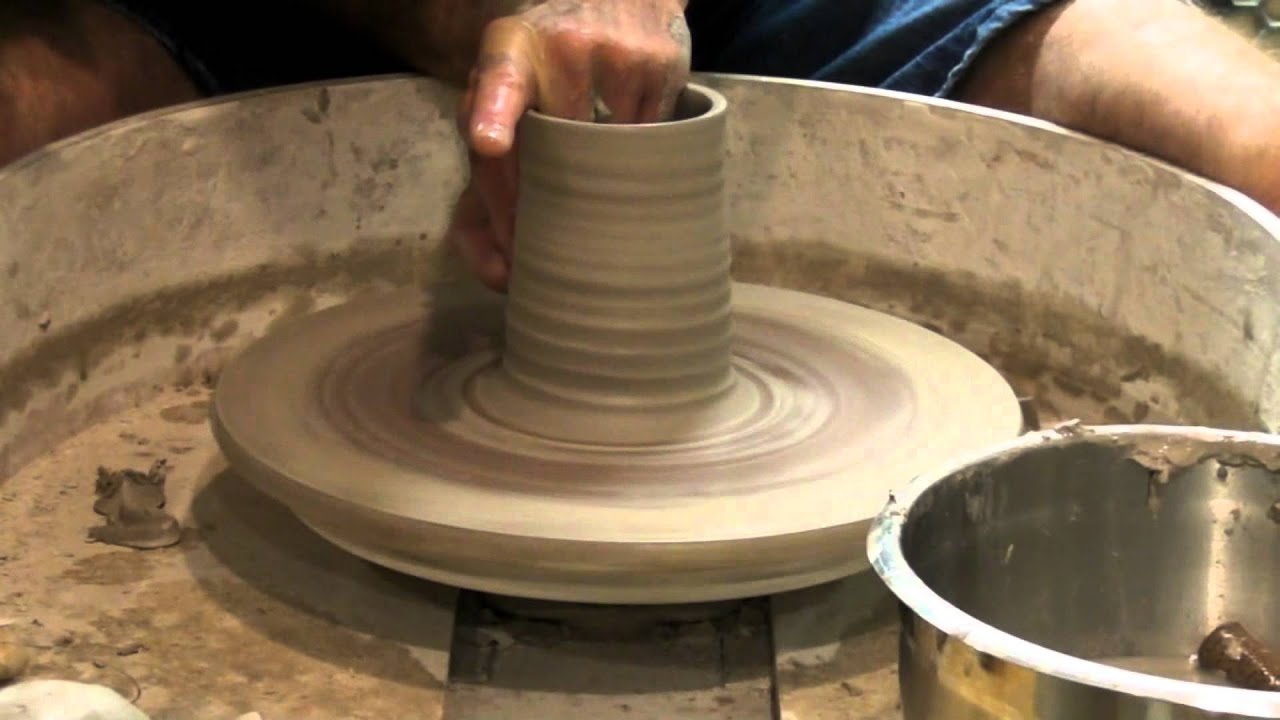 Pottery 101 - Basic Pottery Wheel Technique - Part 2