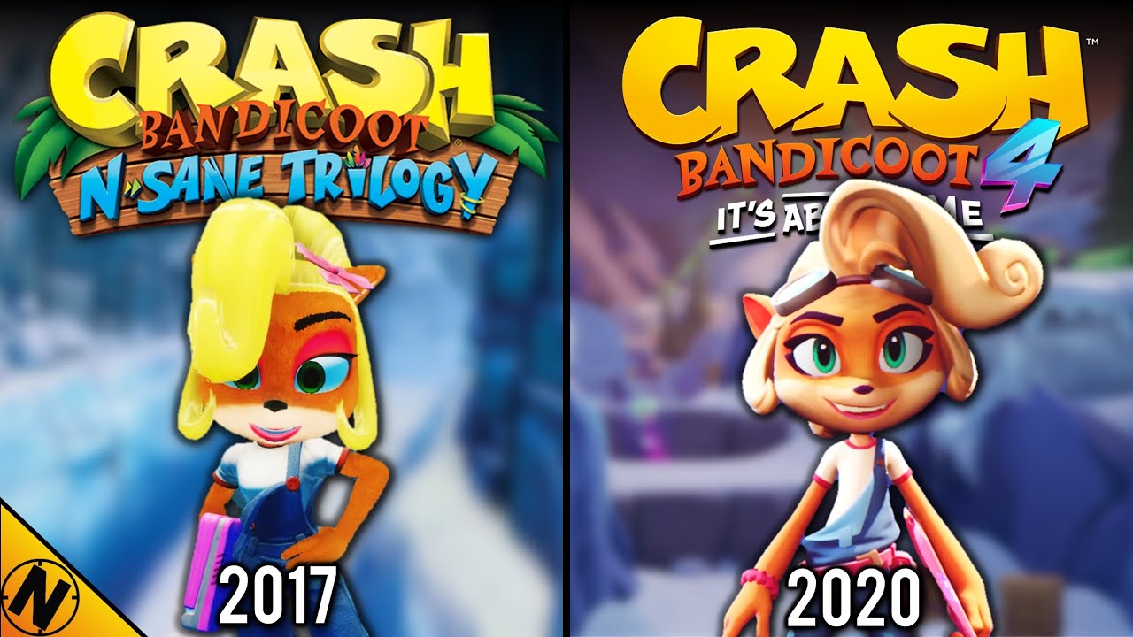 Crash Bandicoot 4 против N-Sane Trilogy | Прямое сравнение
