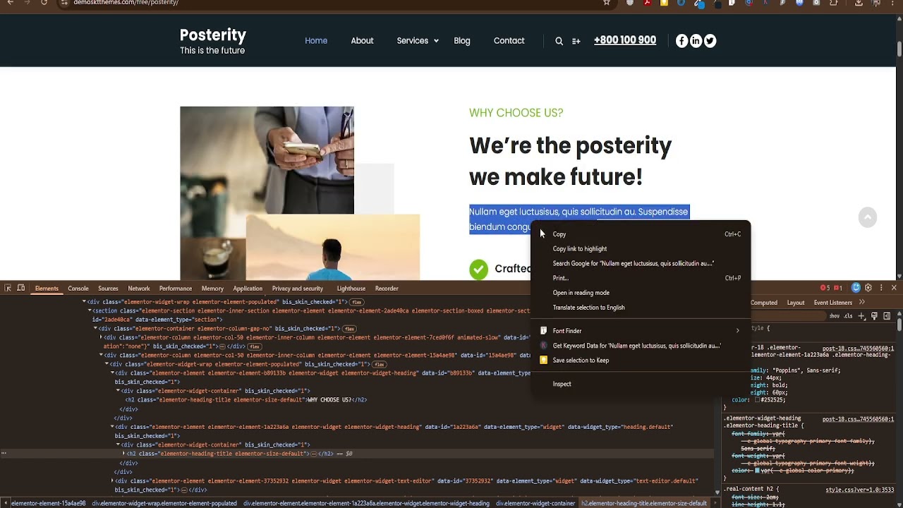 Create a Business Website in WordPress| Why Choose Us