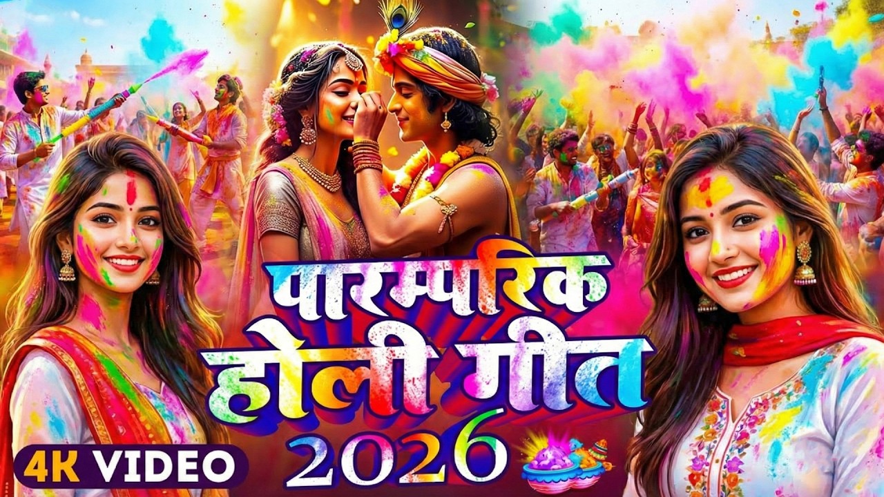 #Video | भक्ति होली गीत 2026 | Bhakti Holi Song 2026 | होली खेले रघुवीरा | New Holi Geet 2026