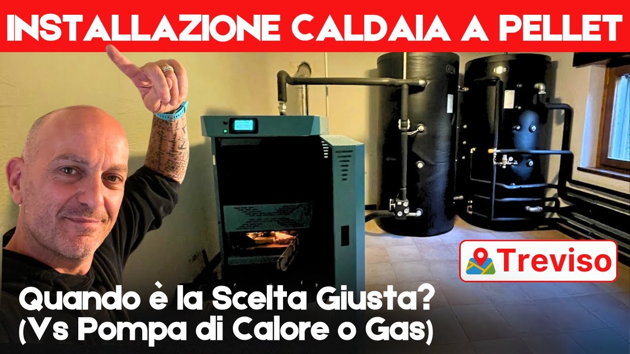 Caldaia a Pellet: Quando è la Scelta Giusta (vs Pompa di Calore e Gas)