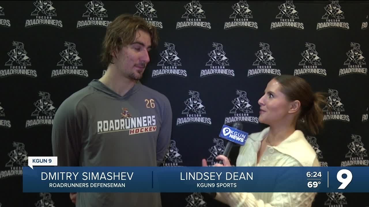 Roadrunners' Dmitri Simashev Named to 2026 AHL All-Star Classic