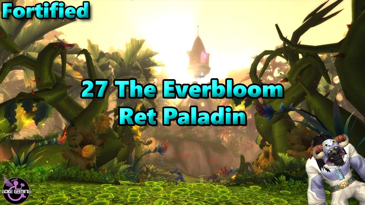 27 Everbloom Fortified - Retribution Paladin POV