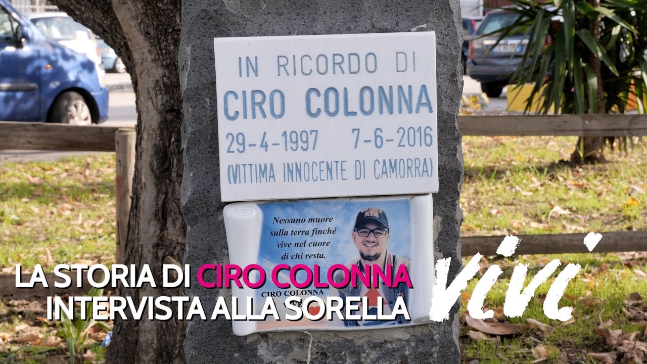 Intervista alla sorella di Ciro Colonna