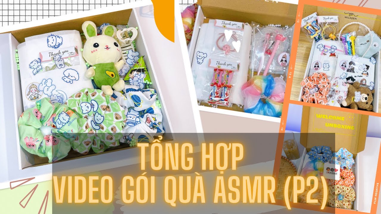 TỔNG HỢP CÁC VIDEO ASMR Compilation of ASMR videos PACKAGING| Mẫn Mẫn Miladen Official