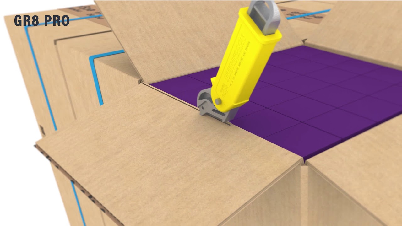 Moving Edge Safety Knife GR8 Pro
