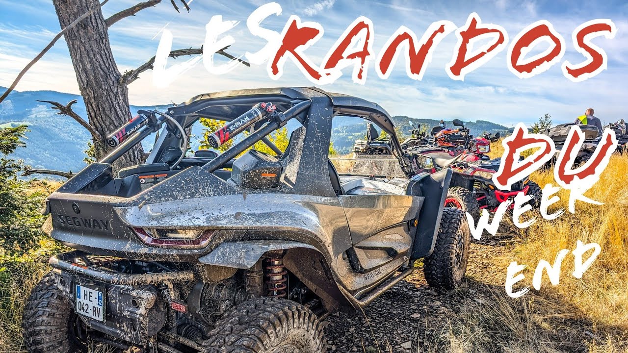Rando segway AT10L ; CFORCE 1000 S ; SX10 VILLAIN ; AT10 WIDE  #quads #segwaypowersports #polaris 