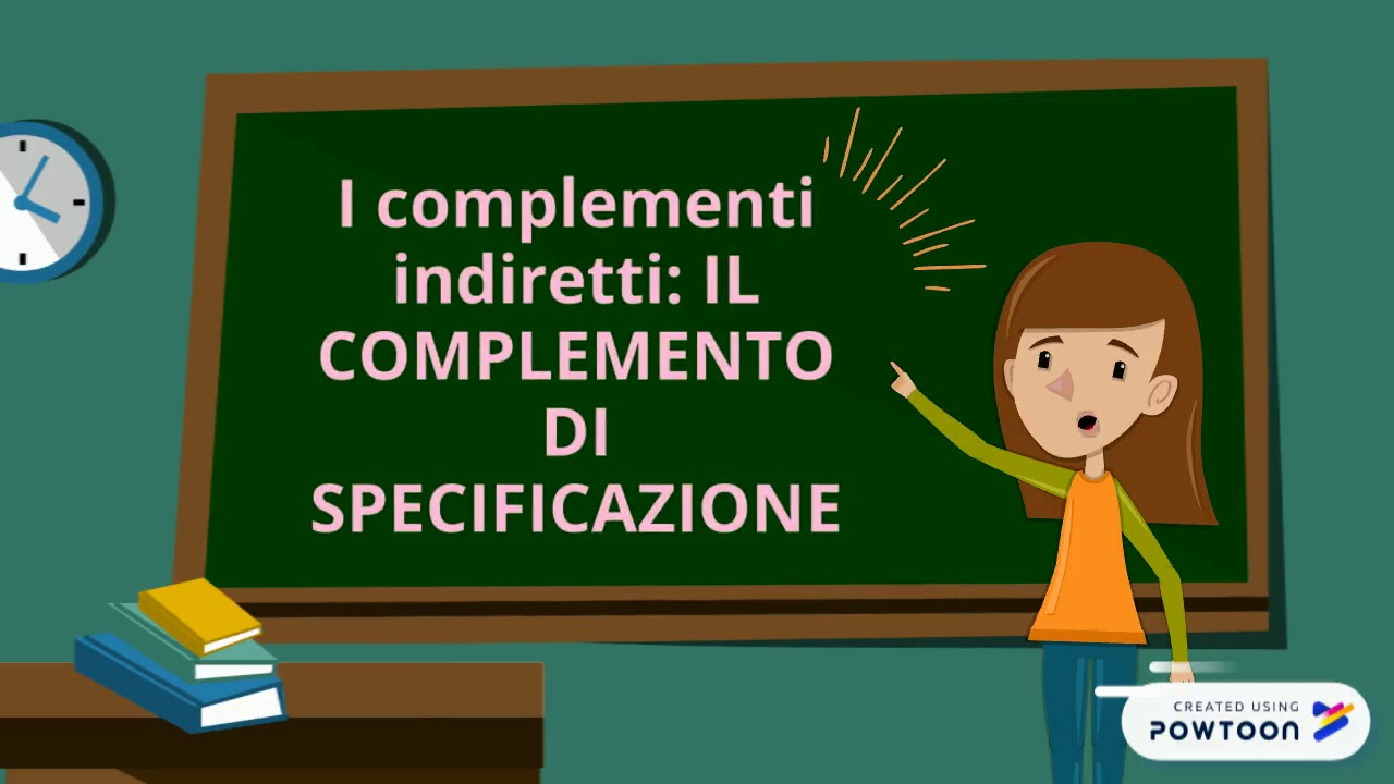Complementi indiretti e compl. di specificazione