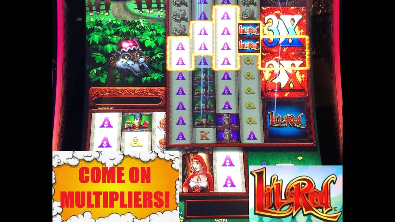 NEW! LIL RED Advanced COLLOSSAL REELS slot play from the Cosmo in Las Vegas!
