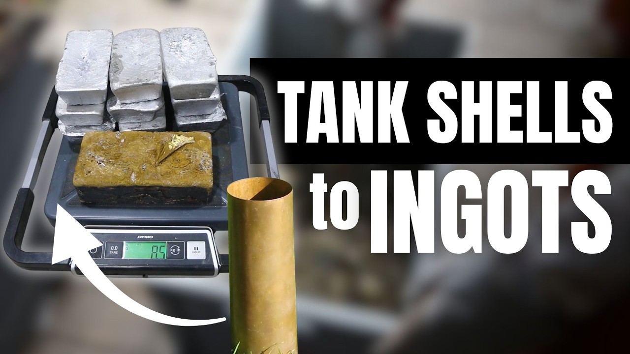 Watch What Happens When You Melt Tank Shells!