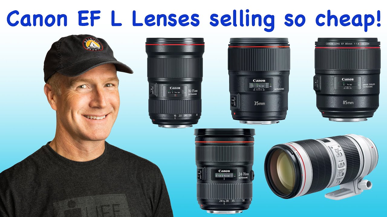 Почему объективы Canon EF L так дешевеют?