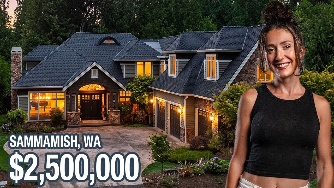 $2,500,000 Luxurious Private Oasis for Sale in Sammamish, WA