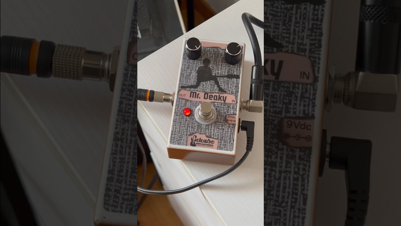 Time to try this little pedal from Colombo Audio Electronics&hellip;just a teaser for now&hellip;