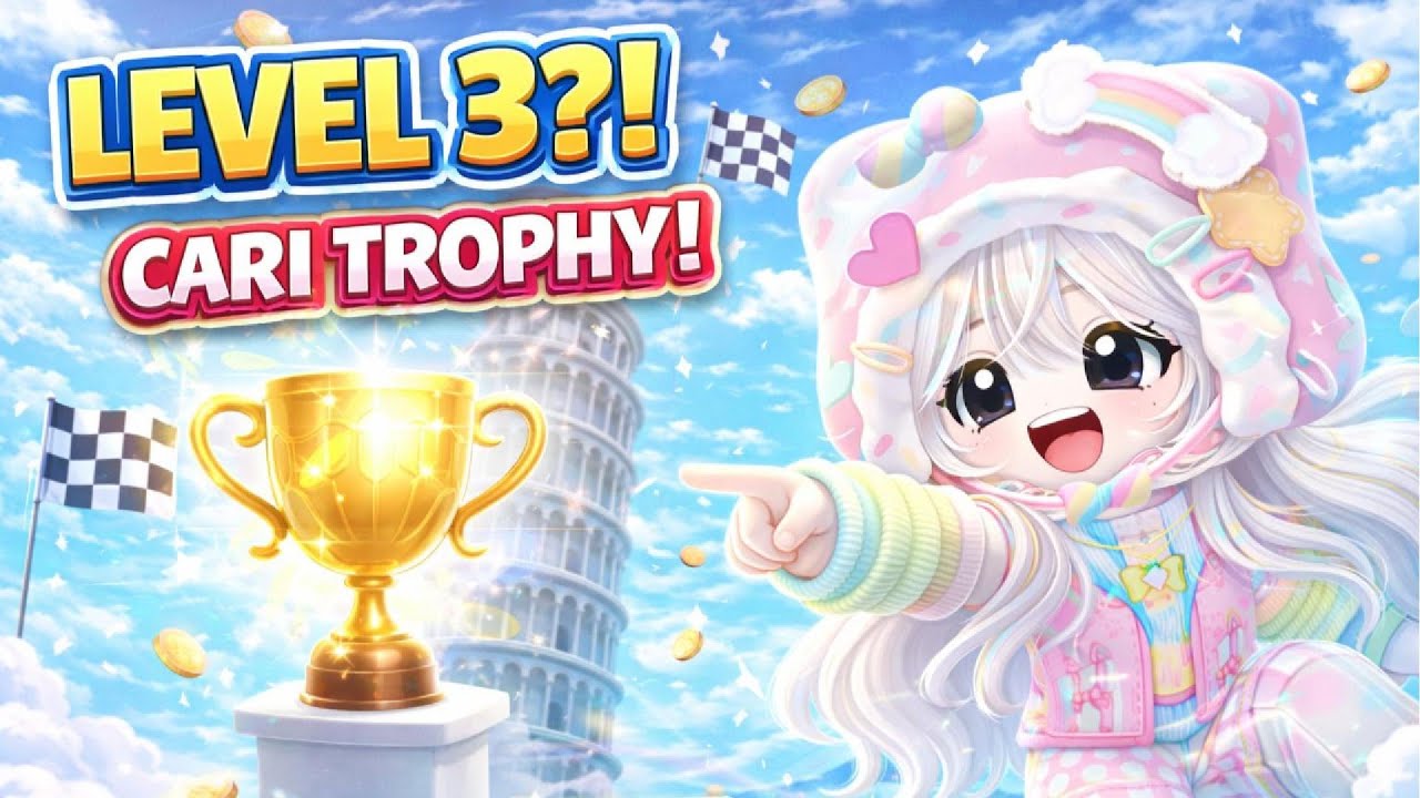 Shanum Main Roblox Skate and Glide 🛹 | Cari Trophy Sampai Level 3!