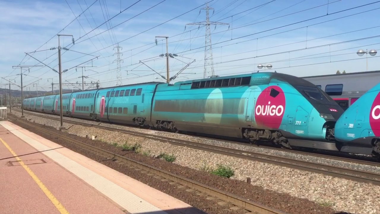 Nouvelle vidéo en gare de mâcon loche TGV le 26 octobre 2019