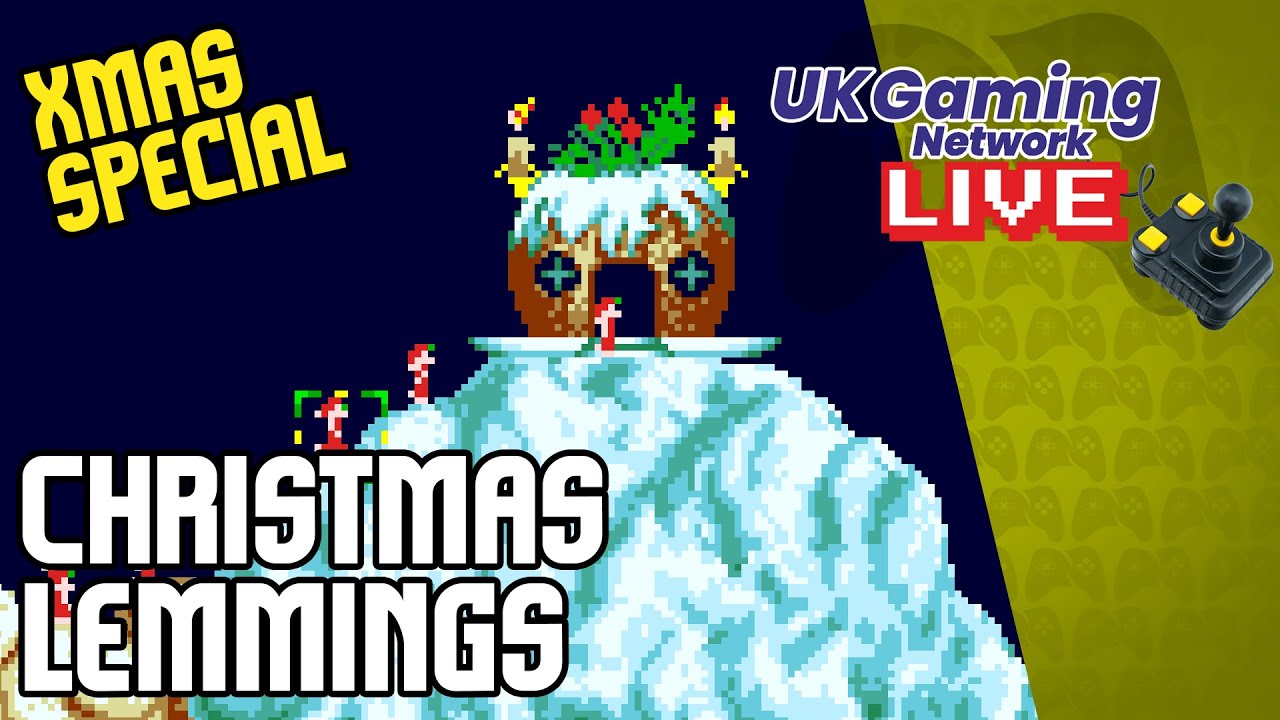 Christmas Lemmings | Amiga | UKGN LIVE #Christmas