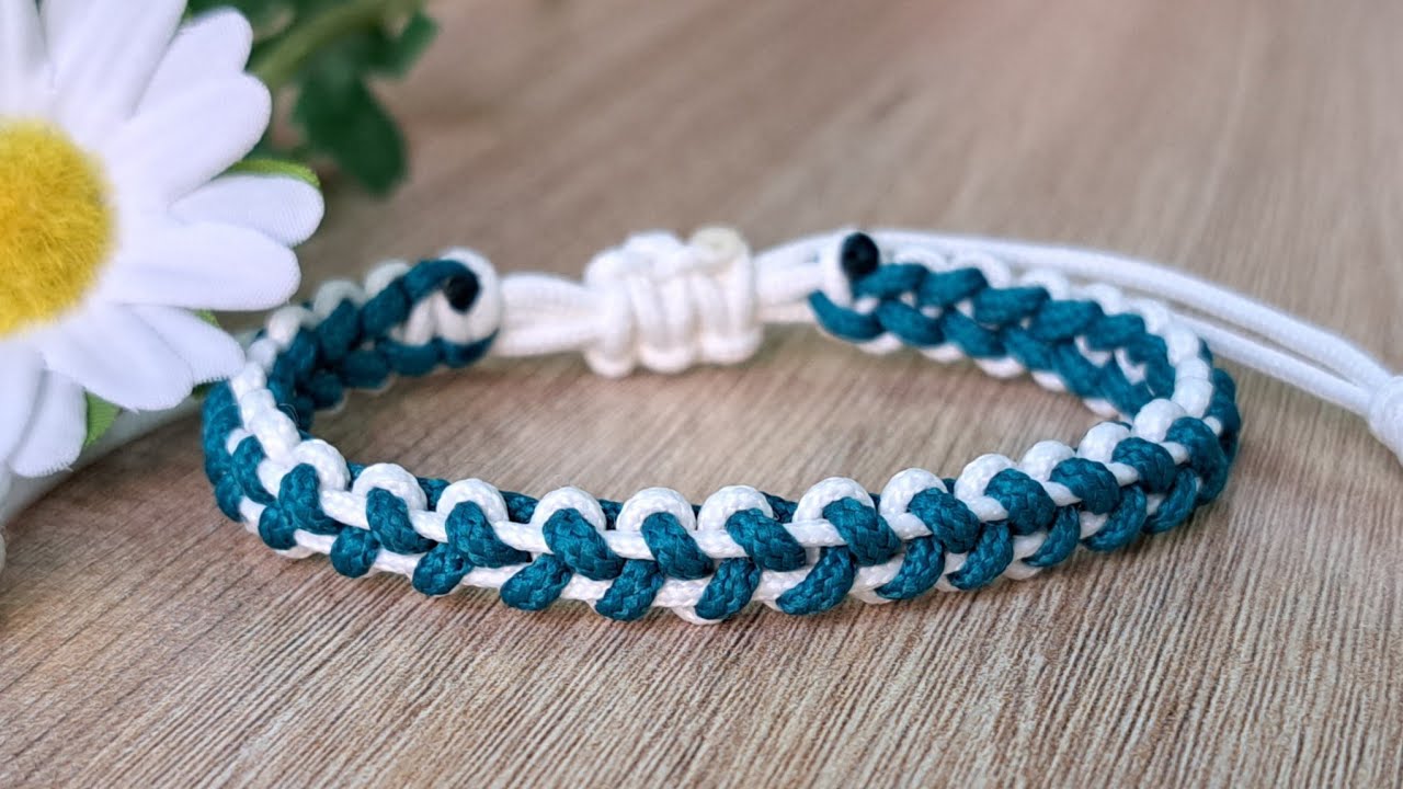 DIY Stylish Macrame Bracelet | Modified Square Knot Bracelet Tutorial