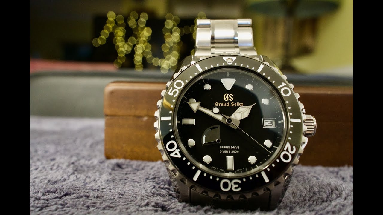 Grand Seiko Diver vs Submariner in 4k UHD