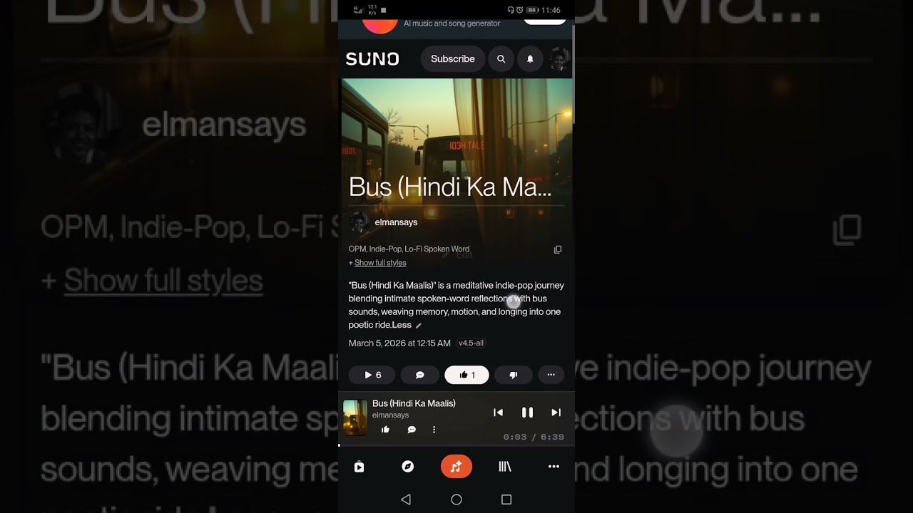 Bus (Hindi Ka Maalis) #OPM #IndiePop #LoFiSpokenWord #BusPoetry #LoFiVibes #HindiKaMaalis