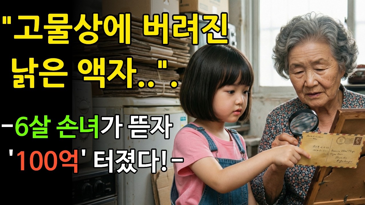 고물상 6살 손녀가 