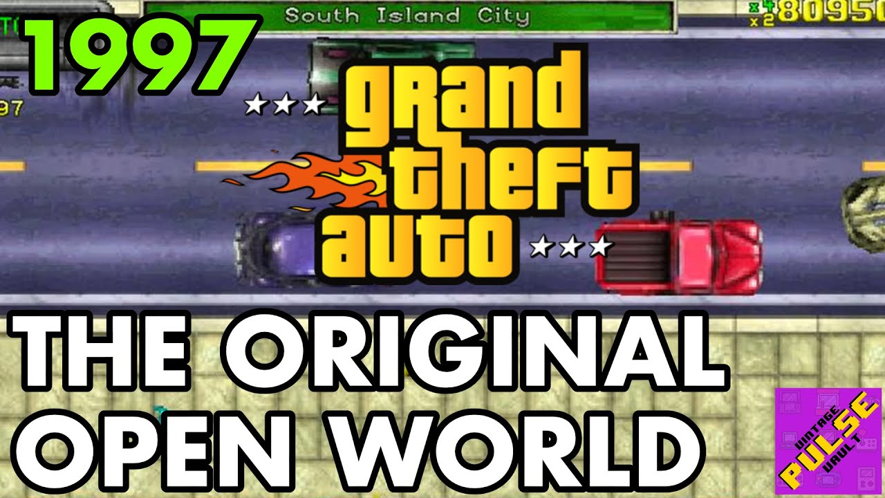 Grand Theft Auto (1997) by DMA Design - The Original Open-World Crime Classic Gameplay